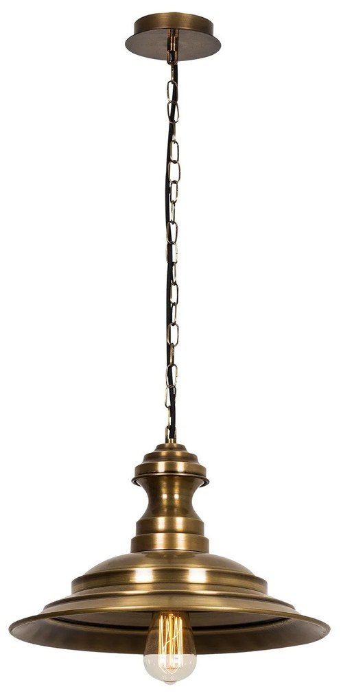 Candeeiro de Teto Sivani – Vintage – Diâmetro 39 cm, Altura 115 cm