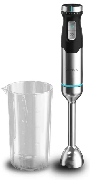 Varinha mágica Power Pulsar 2300MAX com potência máxima de 2300 W, tecnologia Crossblades com lâminas de 4 folhas com revestimento de titânio preto, p