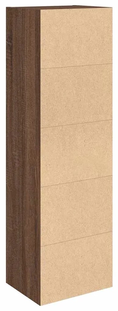Estante 31x24x102 cm derivados de madeira carvalho castanho