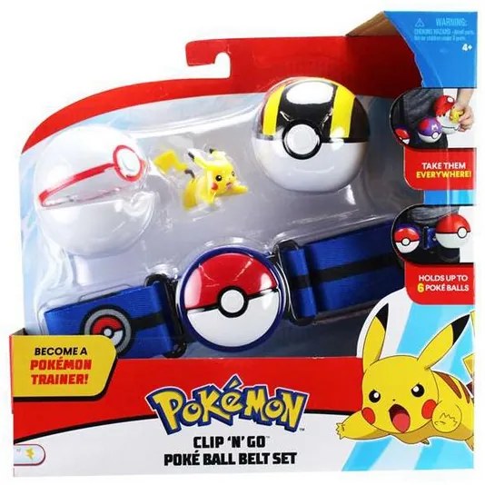 Figuras de Ação Pokemon N'carry Pobe Balls Bizak