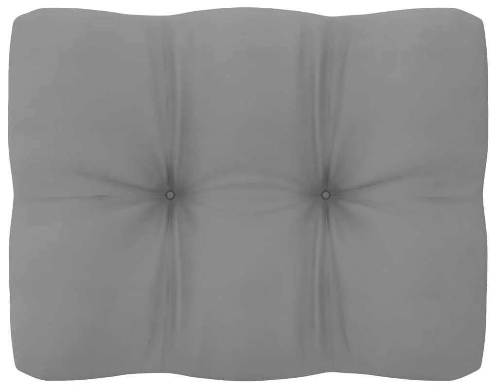 9 pcs conjunto lounge de jardim c/ almofadões pinho maciço
