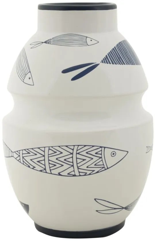 VASO DE CERÂMICA PEIXE CM Ø 15X24