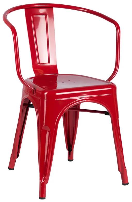 Cadeira Torix Braços - Vermelho