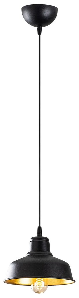 Candeeiro de Teto Berceste – Preto – 19 x 19 cm