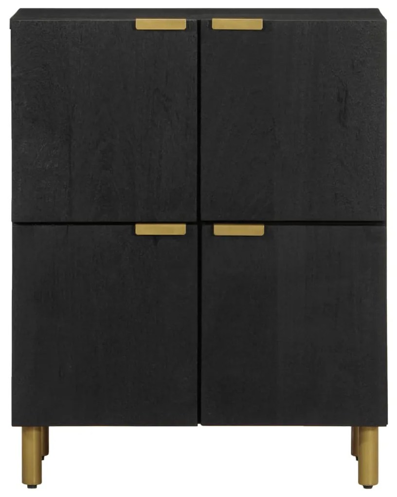 Aparador 60x33x75 cm derivados de madeira preto
