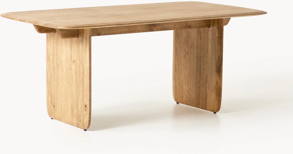 Mesa de jantar em madeira de manga Kora, vários tamanhos