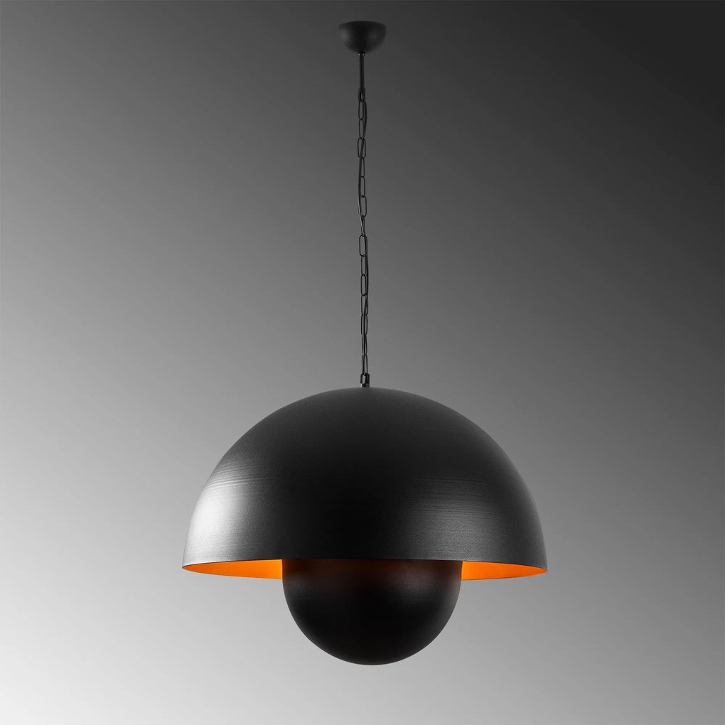 Candeeiro Yanıgara – Preto – 60 x 60 cm