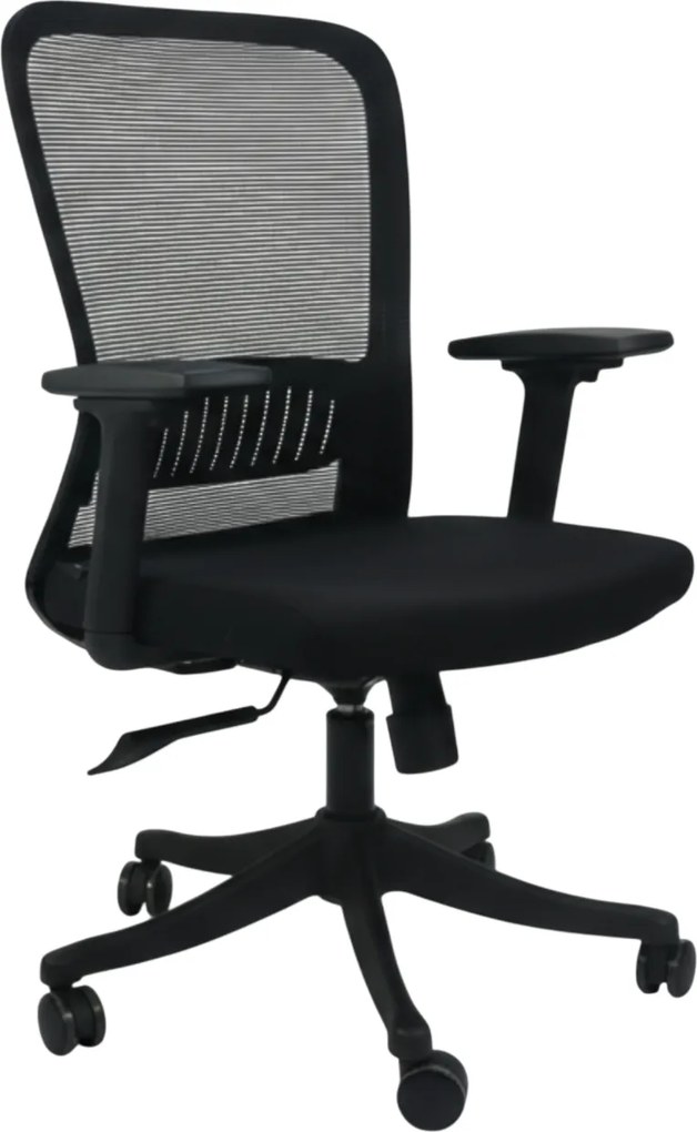 Cadeira de Escritório Operativa Riva Breeze Preta – Ergonómica