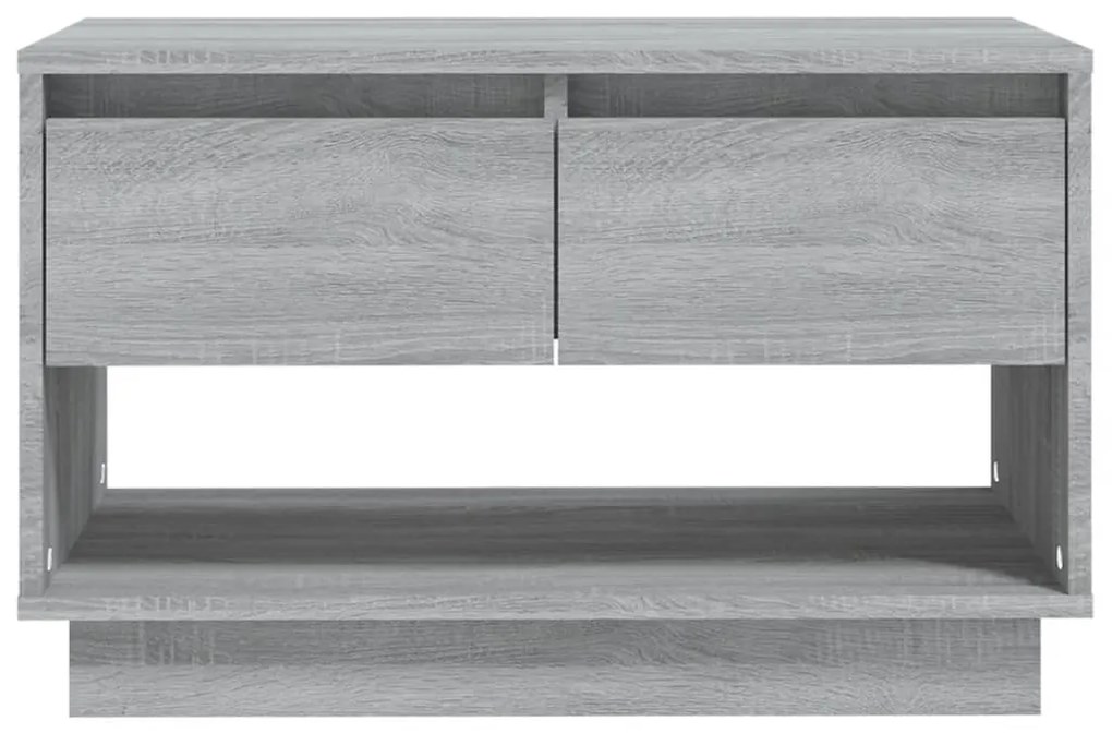 Móvel de TV 70x41x44 cm derivados de madeira cinzento sonoma