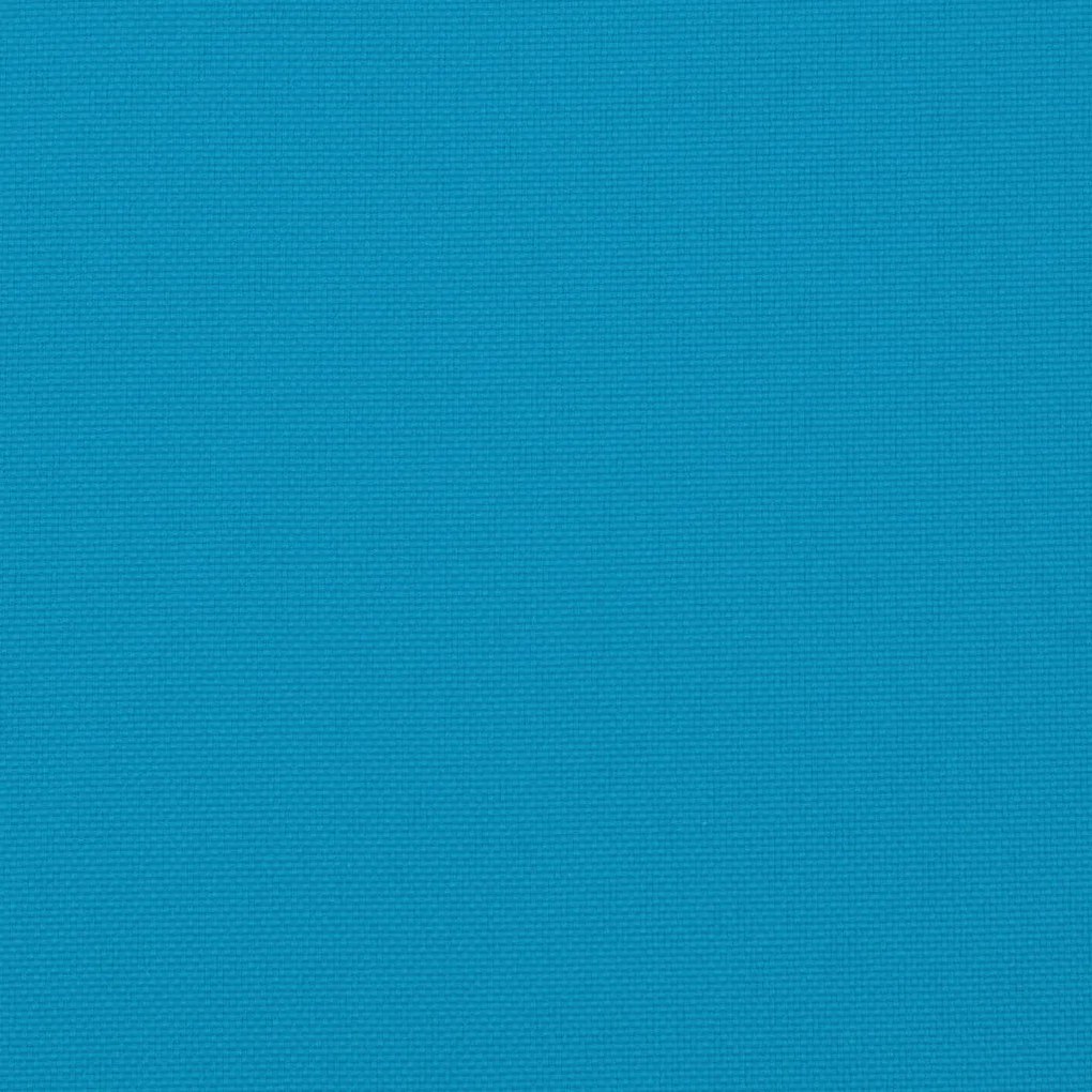 Almofadão p/ móveis paletes 60x60x9,5 cm tecido oxford azul-claro