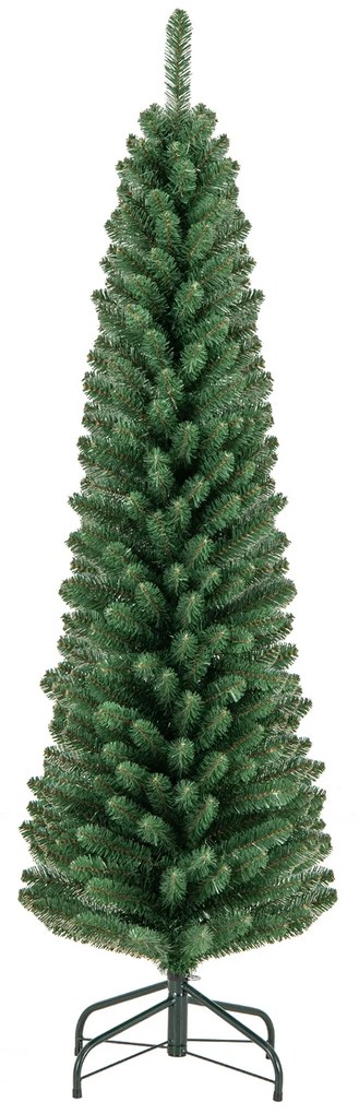 Árvore de Natal artificial com tecnologia Quick Shape e pontas de galhos exuberantes - 6 pés