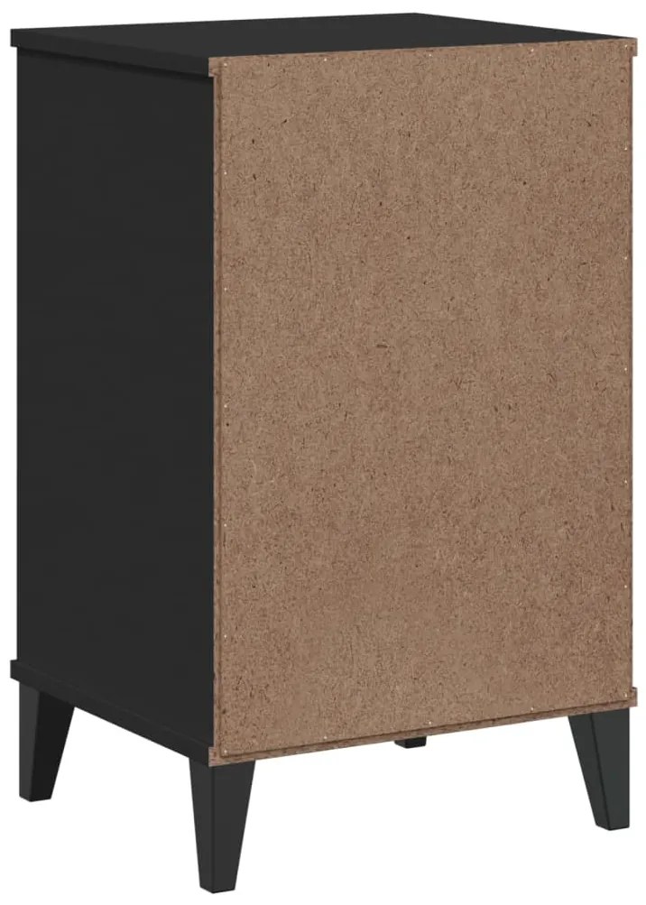 Mesa de cabeceira VIKEN derivados de madeira preto