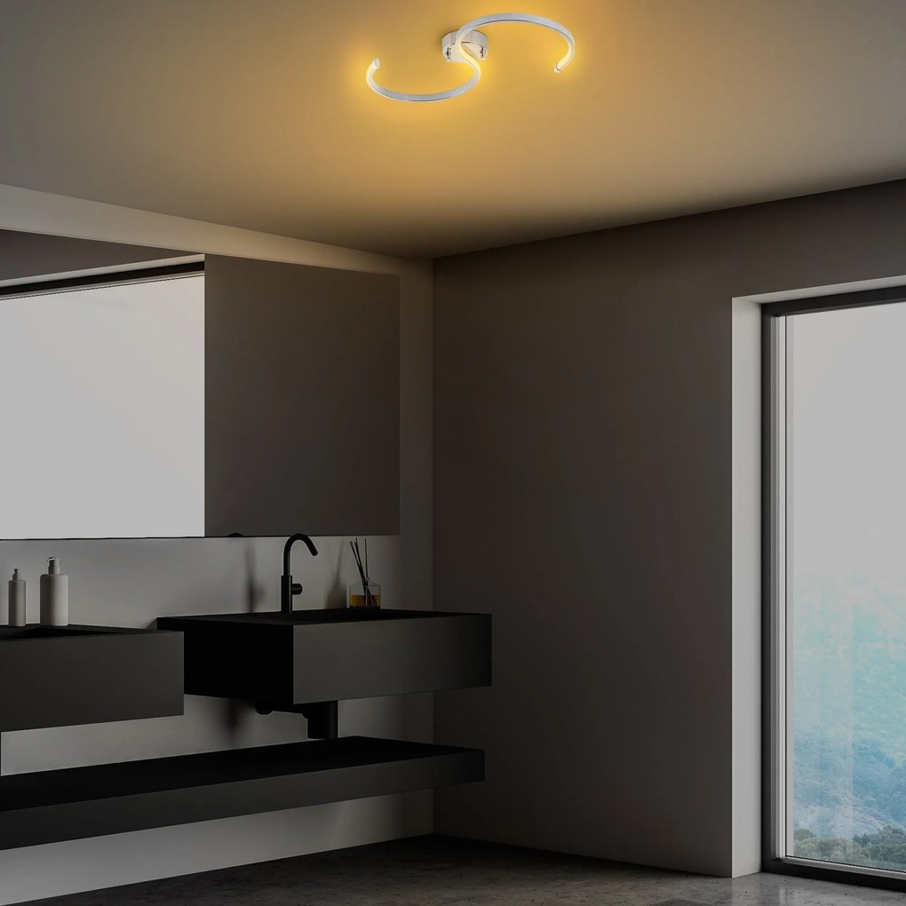 Chandelier Es – Chrome – 25x51x5 cm