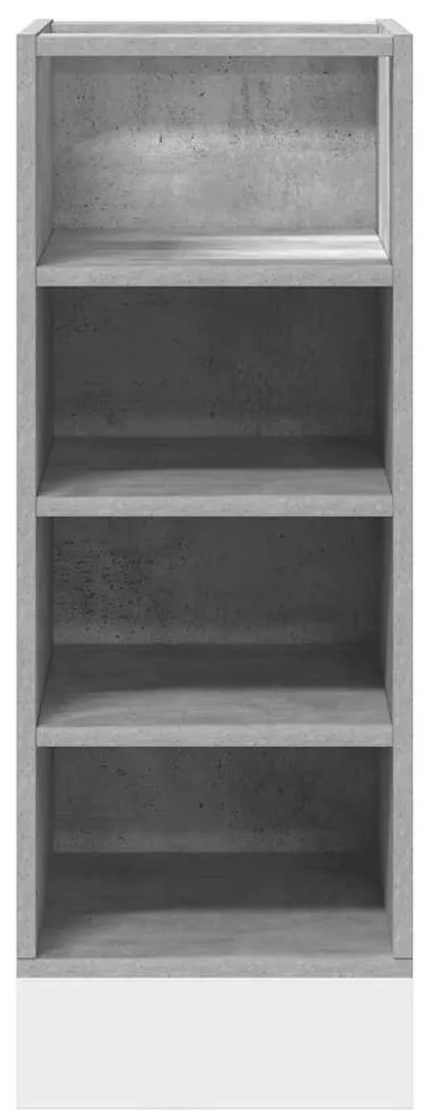 Armário inferior “Riga” 30x44,5x81,5cm cinzento cimento
