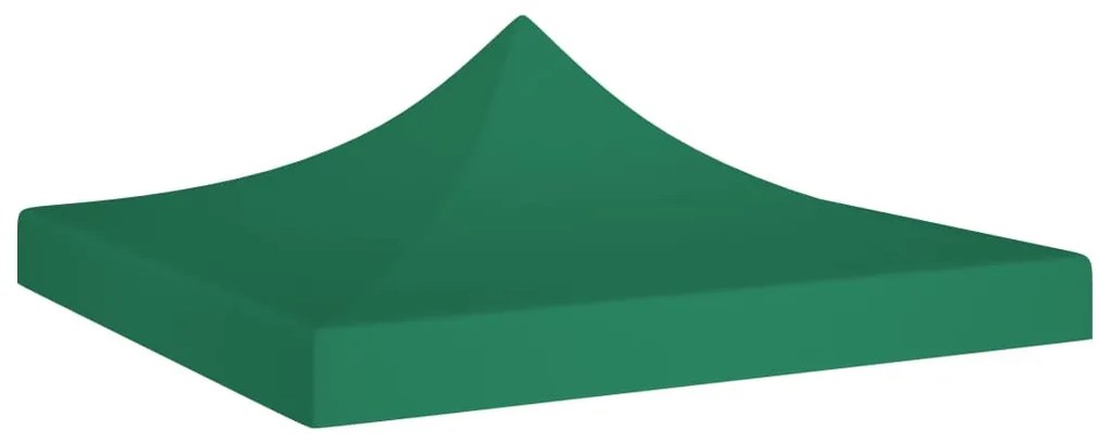 Teto para tenda de festas 3x3 m 270 g/m² verde