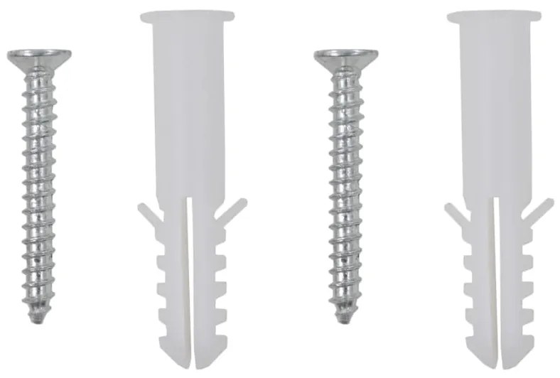 Espelhos de parede 2 pcs 50x50 cm vidro quadrado
