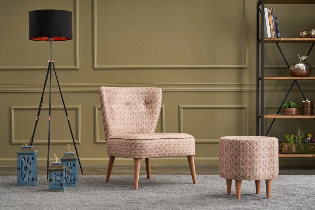 Cadeira Wing Viola – Multicolor – 65x80x65 cm