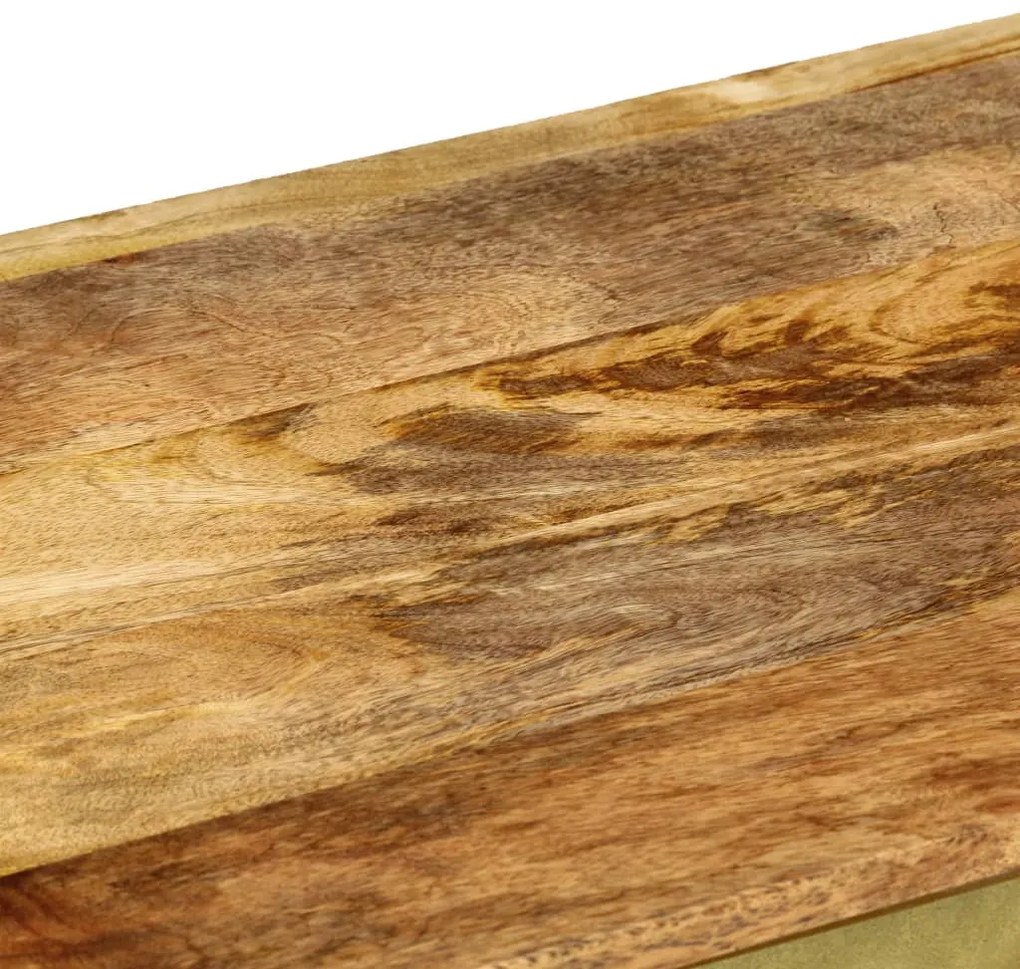 Mesa de centro madeira de mangueira maciça 90x50x40 cm