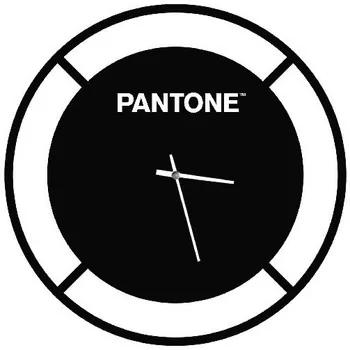Relógios Homemania  Relogio Drive, Pantone, Preto, Branco, 40x0,15x40cm