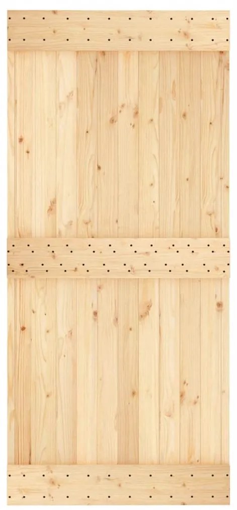 Porta NARVIK 95x210 cm madeira de pinho maciça