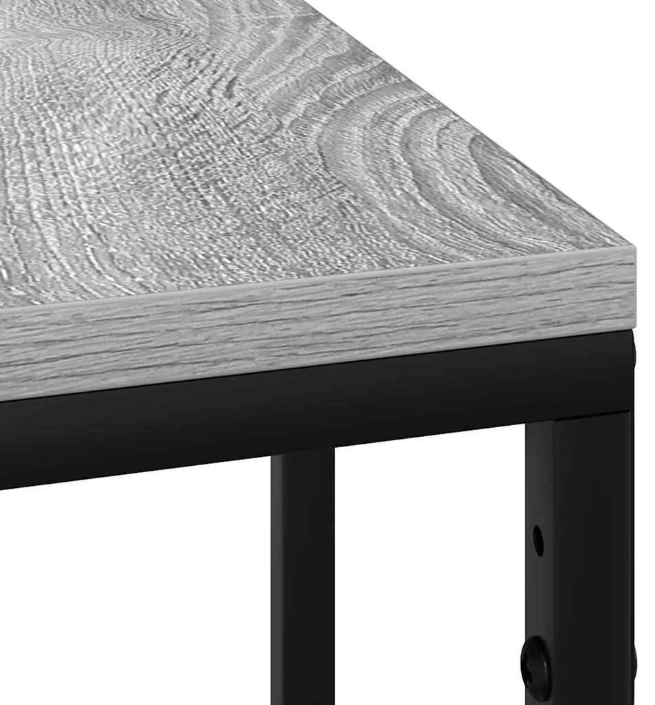 Mesa-de-cabeceira Cinza sonoma 41.5 x 26 x 60.5 cm