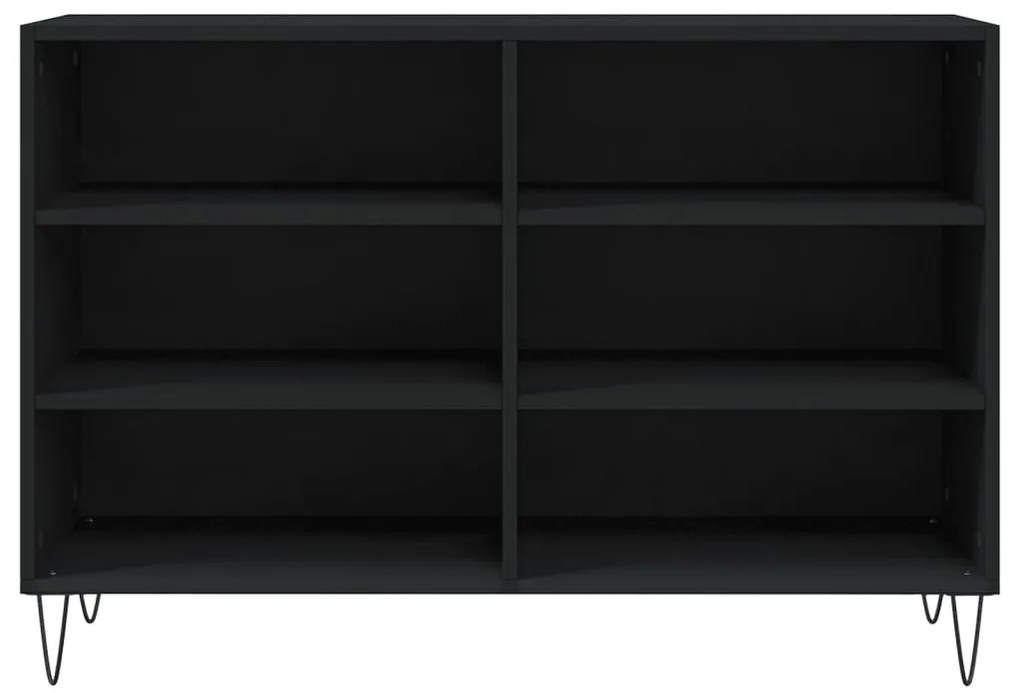 Aparador 103,5x35x70 cm derivados de madeira preto