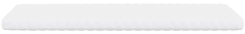 Colchão de espuma 100x220 cm 7 zonas dureza 20 ILD branco