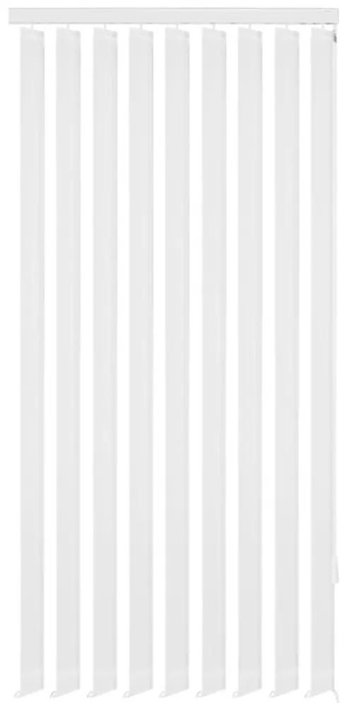 Estores verticais 120 x 180 cm tecido branco