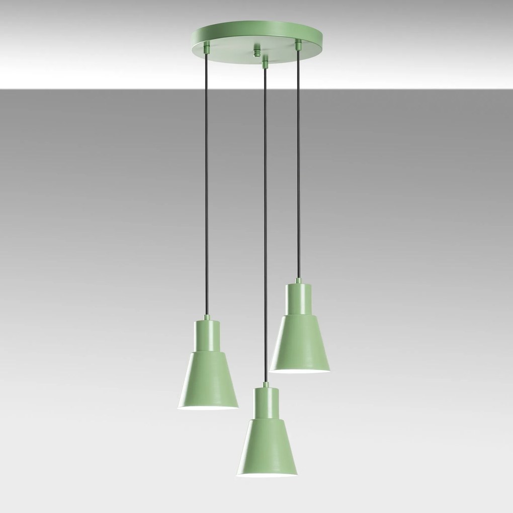 Chandelier Konikkem – Mint – Diâmetro 40 cm