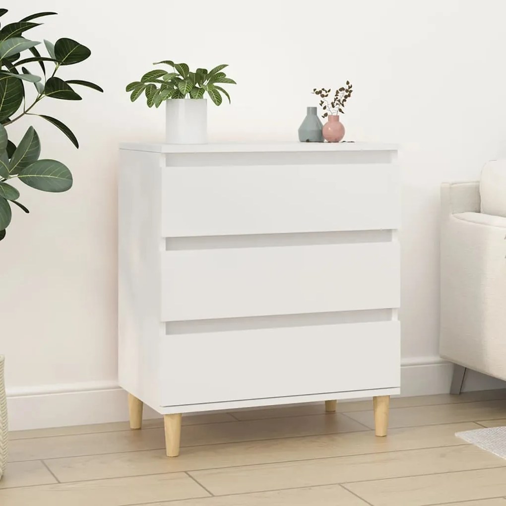 Aparador 60x35x70 cm derivados de madeira branco