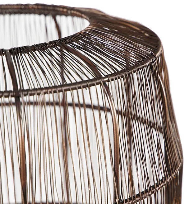 Candeeiro de pé moderno tripé cobre - Redo