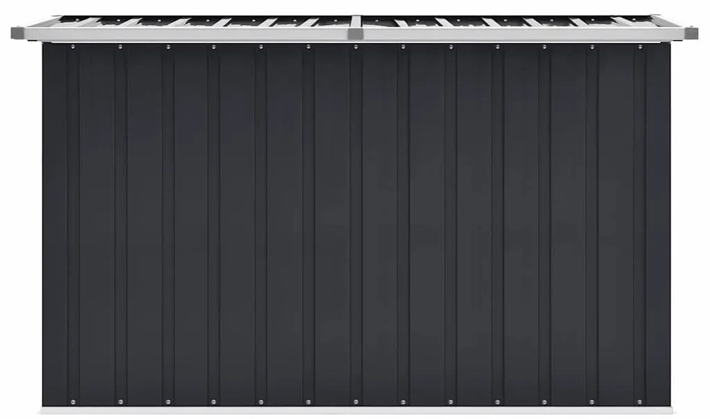 Caixa de arrumação para jardim 149x99x93 cm antracite