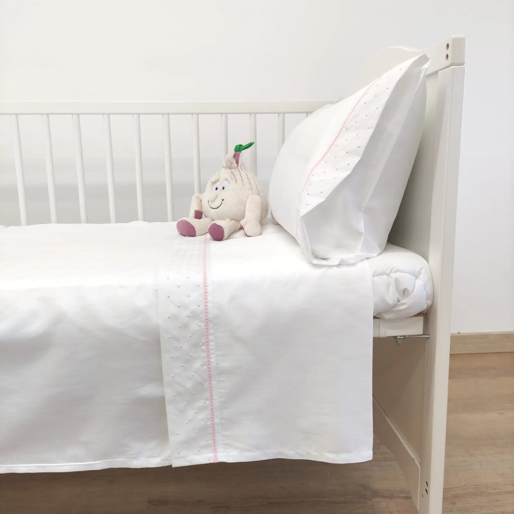 Jogo de Cama Bebé Bolinhas e Sonhos