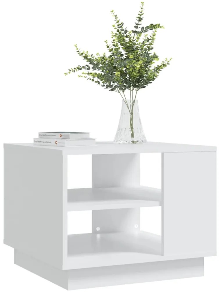 Mesa de centro 55x55x43 cm derivados de madeira branco