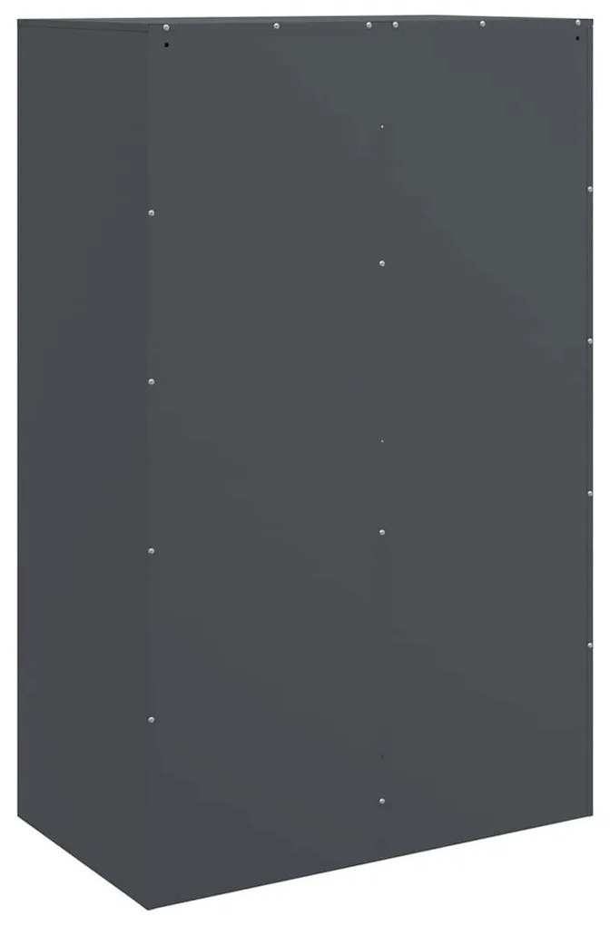 Aparador 67x39x107 cm aço antracite