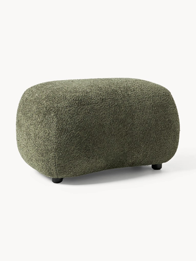 Teddy-Bouclé Sofa Ottoman Alba
