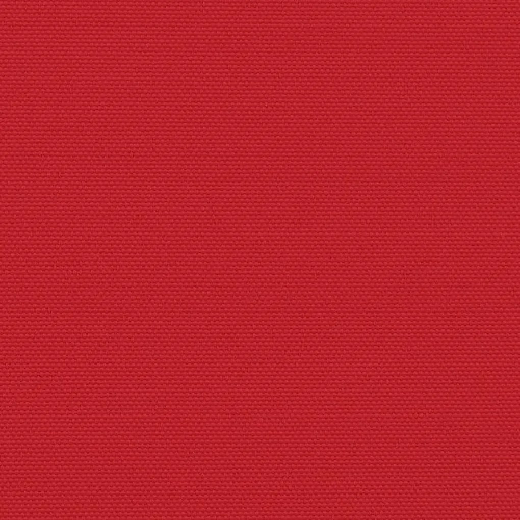 Toldo lateral retrátil 120x1200 cm vermelho