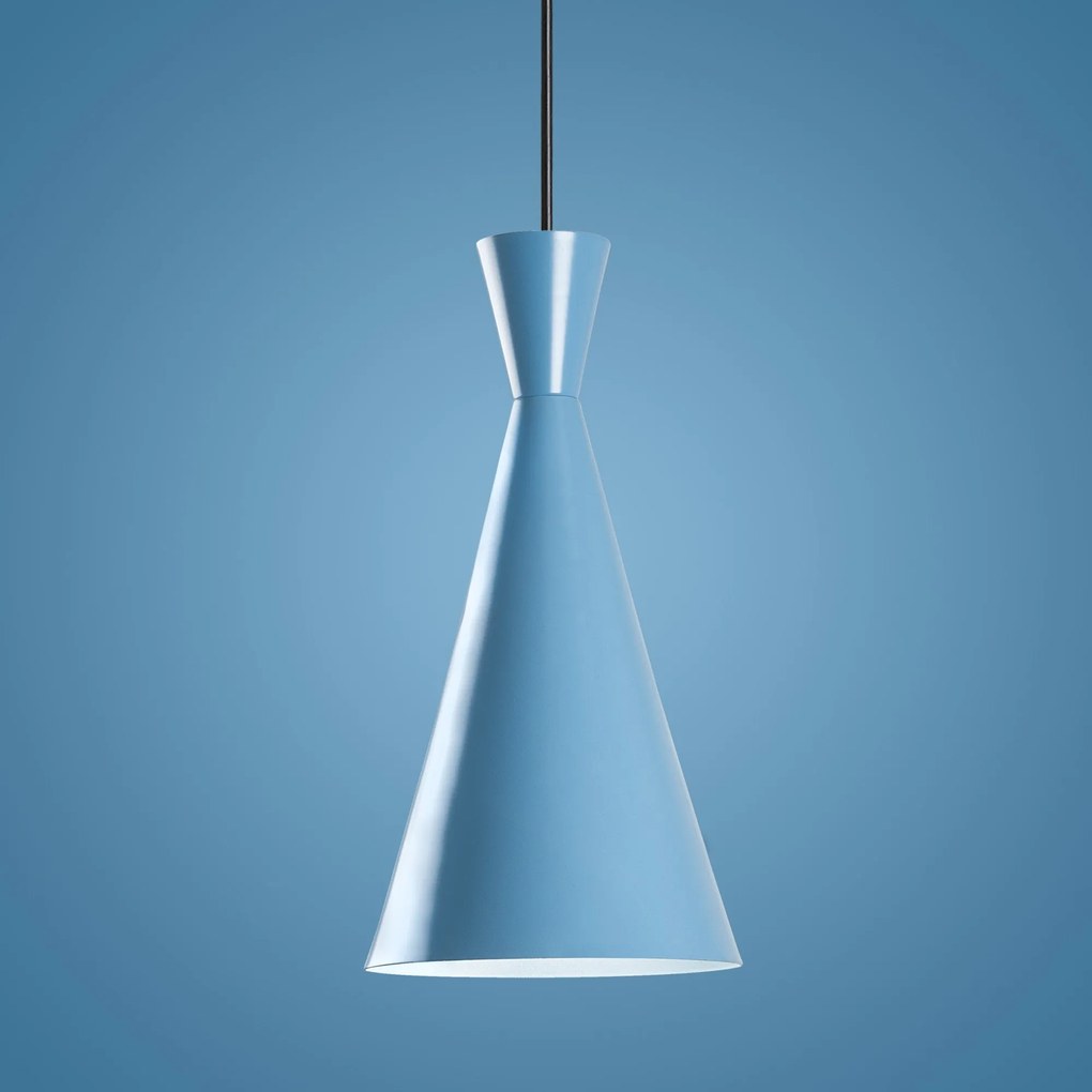 Candeeiro Tom - Azul Claro - Ø19 h:37 cm