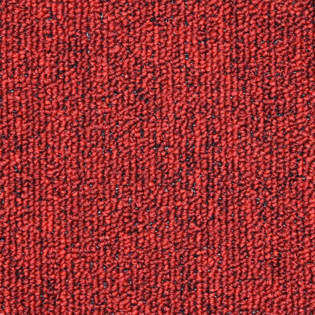 Tapetes de escada 30 pcs 56x17x3 cm vermelho bordô