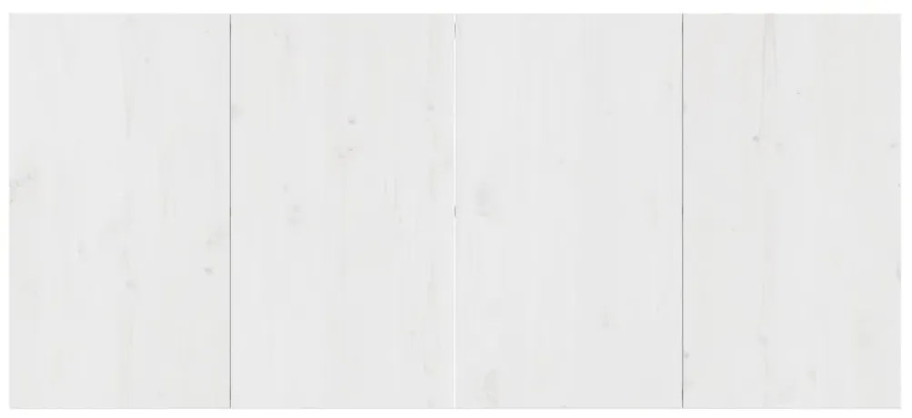 Mesa de bar 180x80x110 cm madeira de pinho maciça branco