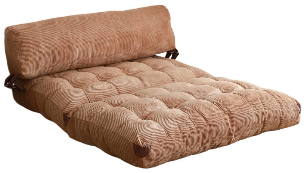 Sofá-Cama 2 Lugares Fold – Camel – 120x79 cm