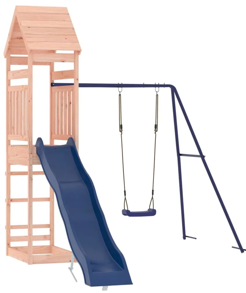 Conjunto de brincar para exterior madeira de douglas maciça