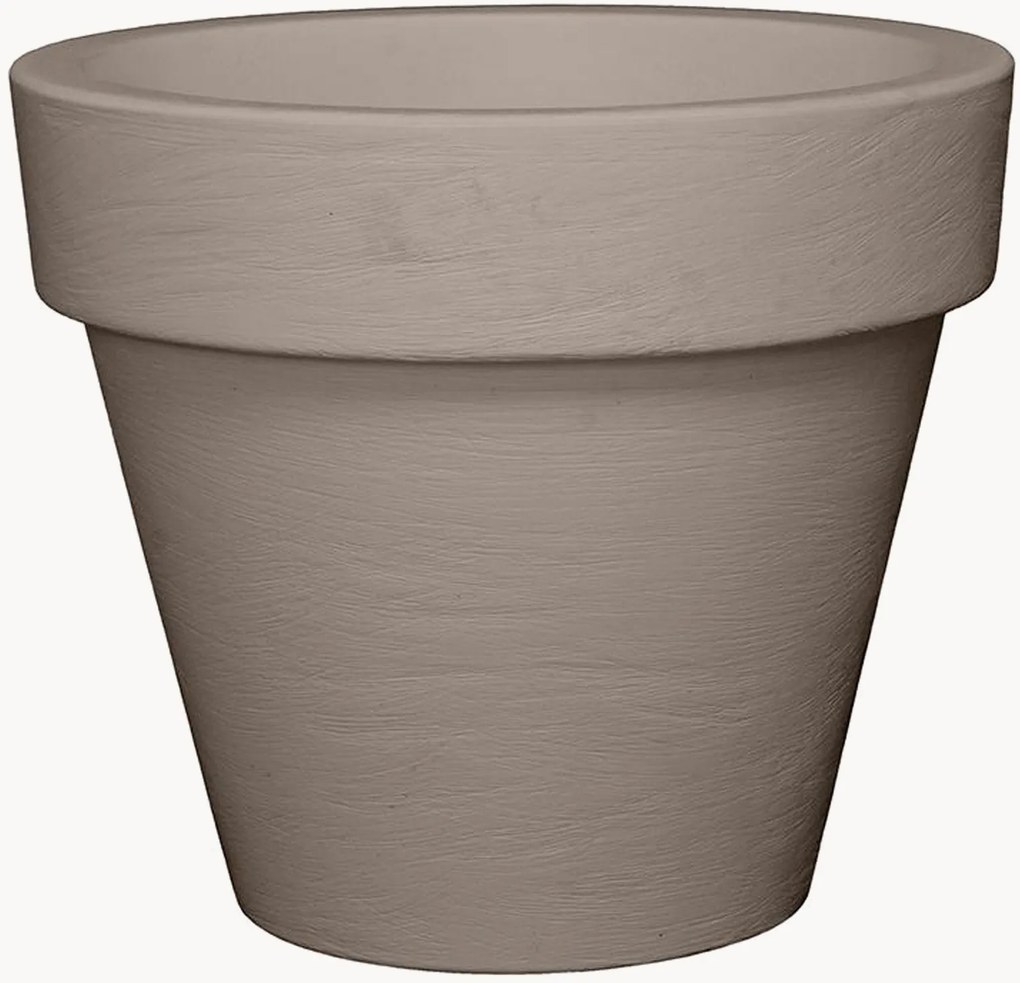 Vaso para exterior Bordato Liscio, Alt 46 cm