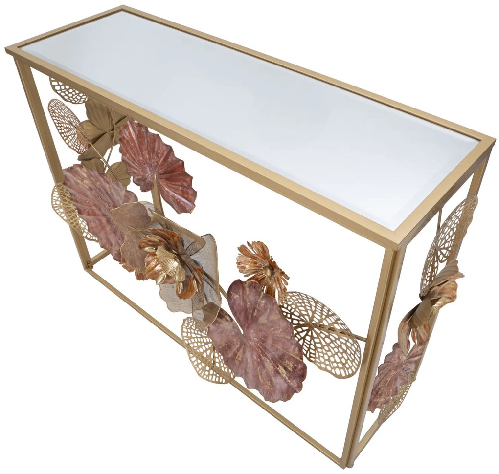 MESA CONSOLA GLAM REDY 114X41,5X80 CM MULTICOLORIDO