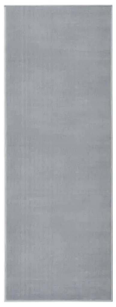 vidaXL Passadeira 60x150 cm polipropileno cinzento