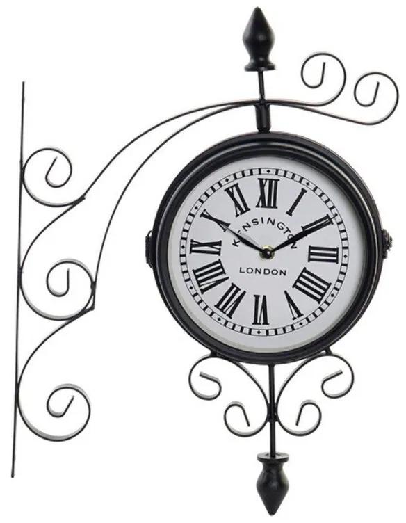 Relógio de Parede DKD Home Decor Preto Metal (33 x 9 x 47 cm)