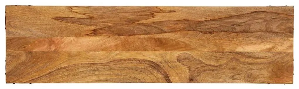 Mesa consola 110x30x75 cm madeira de mangueira maciça