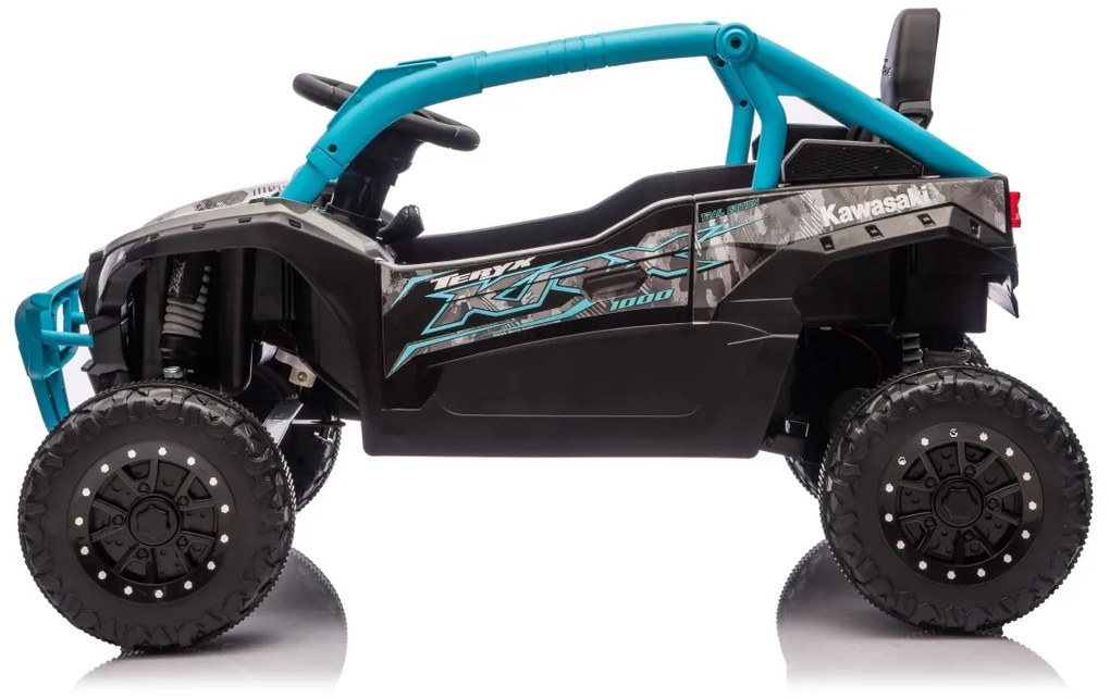 Buggy elétrico para Crianças Kawasaki 24V 4x4 TERYX KRX1000 Azul