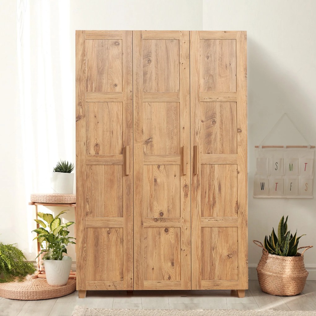 Guarda-Roupa Hedera – Atlantic Pine – 120x189x48 cm