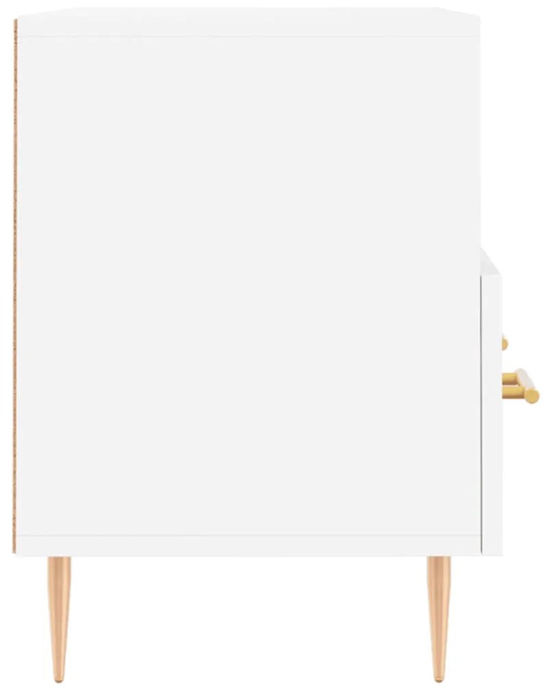 Móvel p/ TV 80x36x50 cm madeira processada branco